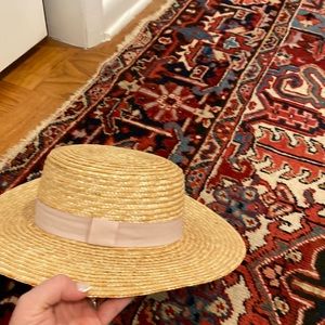 ASOS straw beach hat